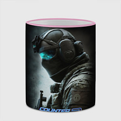 Кружка 3D Counter strike 2 спецназ, цвет: 3D-розовый кант — фото 2