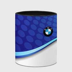 Кружка 3D BMW abstraction steel, цвет: 3D-белый + черный — фото 2