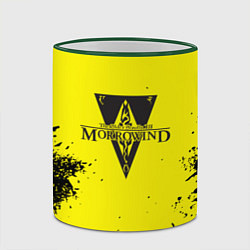 Кружка 3D The Elder Scrolls 3, цвет: 3D-зеленый кант — фото 2