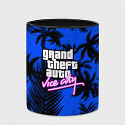 Кружка 3D Vice cuty gta tropic steel, цвет: 3D-белый + черный — фото 2