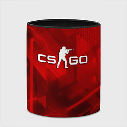 Кружка 3D CSGO абстракция, цвет: 3D-белый + черный — фото 2