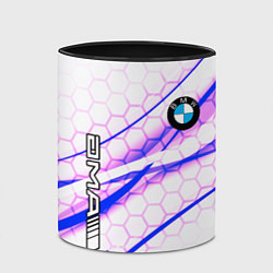 Кружка 3D BMW спортивный стиль, цвет: 3D-белый + черный — фото 2