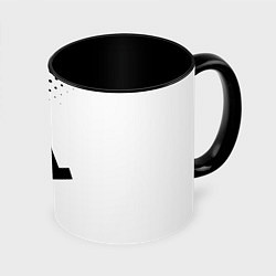Кружка 3D Half-life pattern black, цвет: 3D-белый + черный