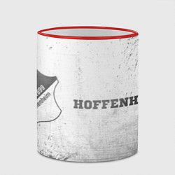 Кружка 3D Hoffenheim - white gradient по-горизонтали, цвет: 3D-красный кант — фото 2