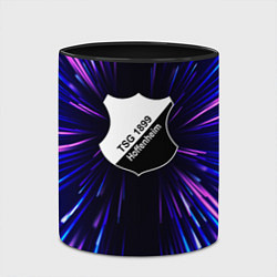 Кружка 3D Hoffenheim neon energy, цвет: 3D-белый + черный — фото 2