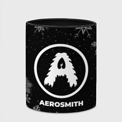 Кружка 3D Снежный Aerosmith, цвет: 3D-белый + черный — фото 2
