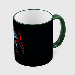 Кружка 3D Neon Darth Vader, цвет: 3D-зеленый кант