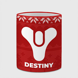 Кружка 3D Новогодний Destiny, цвет: 3D-красный кант — фото 2