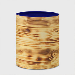 Кружка 3D Доски, цвет: 3D-белый + синий — фото 2