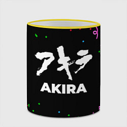 Кружка 3D Akira конфети, цвет: 3D-желтый кант — фото 2