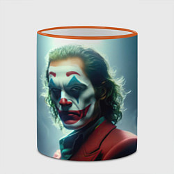 Кружка 3D Джокер портрет, цвет: 3D-оранжевый кант — фото 2
