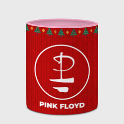 Кружка 3D Pink Floyd new year, цвет: 3D-белый + розовый — фото 2