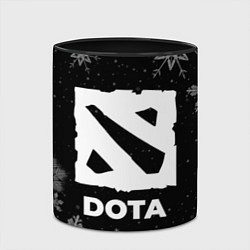 Кружка 3D Снежный Dota, цвет: 3D-белый + черный — фото 2