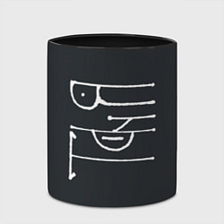 Кружка 3D Таня - белая надпись, цвет: 3D-белый + черный — фото 2