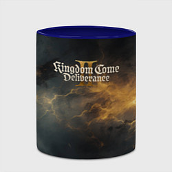 Кружка 3D Kingdom Come Deliverance 2 dark style, цвет: 3D-белый + синий — фото 2