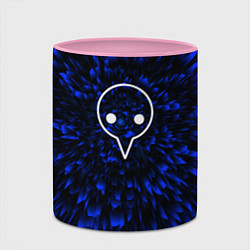 Кружка 3D Evangelion blue energy, цвет: 3D-белый + розовый — фото 2