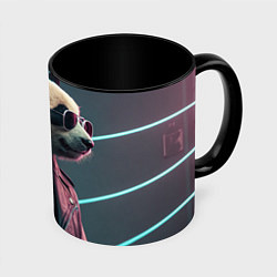 Кружка цветная Cyberpunk panda