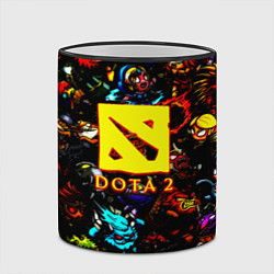 Кружка 3D Dota2 персонажи, цвет: 3D-черный кант — фото 2