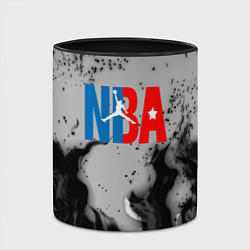 Кружка 3D NASA неоновый огонь, цвет: 3D-белый + черный — фото 2