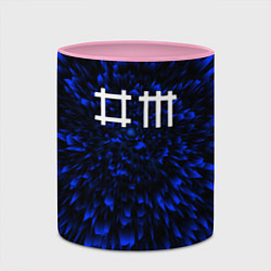 Кружка 3D Depeche Mode blue energy, цвет: 3D-белый + розовый — фото 2
