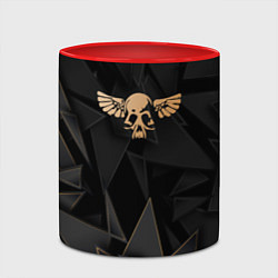 Кружка 3D Nazareth golden poly, цвет: 3D-белый + красный — фото 2