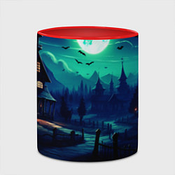 Кружка 3D Day of the Dead - Хэллоуин, цвет: 3D-белый + красный — фото 2