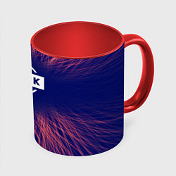 Кружка 3D Blackpink red energy, цвет: 3D-белый + красный