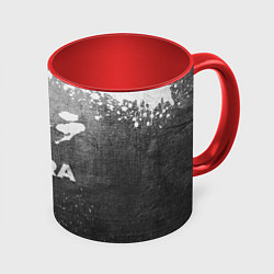 Кружка 3D Akira - grey gradient, цвет: 3D-белый + красный