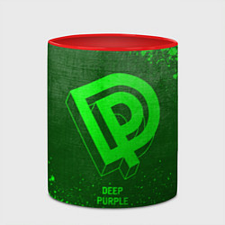 Кружка 3D Deep Purple - green gradient, цвет: 3D-белый + красный — фото 2