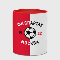 Кружка 3D ФК Спартак Москва 1922, цвет: 3D-белый + красный — фото 2