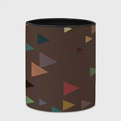 Кружка 3D Осень палитра глубокий лес, цвет: 3D-белый + черный — фото 2