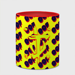 Кружка 3D Doom off, цвет: 3D-белый + красный — фото 2