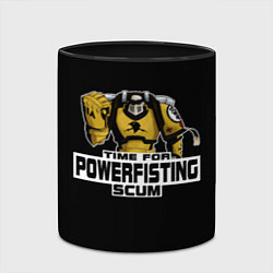 Кружка 3D Power Fist, цвет: 3D-белый + черный — фото 2