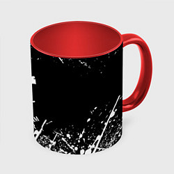 Кружка 3D Тоттенхэм Хотспур белые краски, цвет: 3D-белый + красный