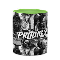 Кружка 3D The Prodigy, цвет: 3D-белый + светло-зеленый — фото 2