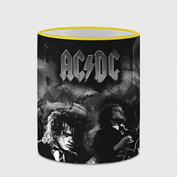 Кружка 3D AC/DC, цвет: 3D-желтый кант — фото 2