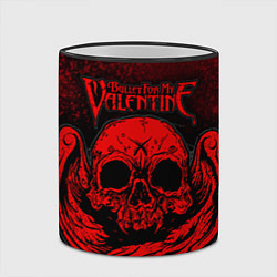 Кружка 3D BFMV: Red Skull, цвет: 3D-черный кант — фото 2