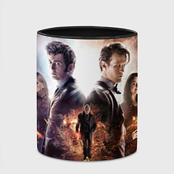 Кружка 3D Doctor Who: Heritage, цвет: 3D-белый + черный — фото 2