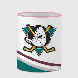 Кружка 3D Anaheim Ducks Selanne, цвет: 3D-розовый кант — фото 2