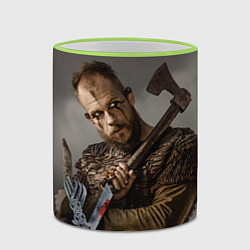 Кружка 3D Флоки, цвет: 3D-светло-зеленый кант — фото 2