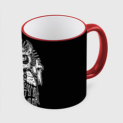 Кружка 3D BMTH Owl, цвет: 3D-красный кант