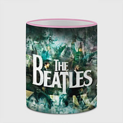 Кружка 3D The Beatles Stories, цвет: 3D-розовый кант — фото 2