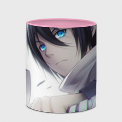 Кружка 3D Бездомный бог, цвет: 3D-белый + розовый — фото 2