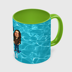 Кружка 3D Nirvana: Water, цвет: 3D-белый + светло-зеленый