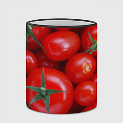 Кружка 3D Томатная, цвет: 3D-черный кант — фото 2