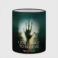 Кружка 3D X-files: Alien hand, цвет: 3D-черный кант — фото 2