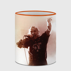 Кружка 3D Горшок, цвет: 3D-оранжевый кант — фото 2