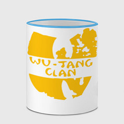 Кружка 3D Wu-Tang Clan, цвет: 3D-небесно-голубой кант — фото 2