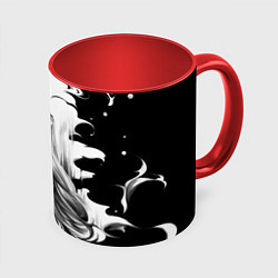 Кружка 3D Hatsune Miku, цвет: 3D-белый + красный