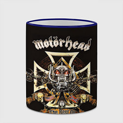 Кружка 3D Motorhead: The best of, цвет: 3D-синий кант — фото 2